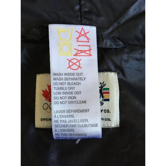 Hudson's Bay Women Olympics Windbreaker 2010 Canada Official Full Zip Hood Sz S - Picture 9 of 9